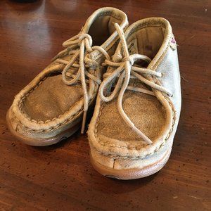 Twisted X Toddler Boys' Dusty Tan Driving Moc